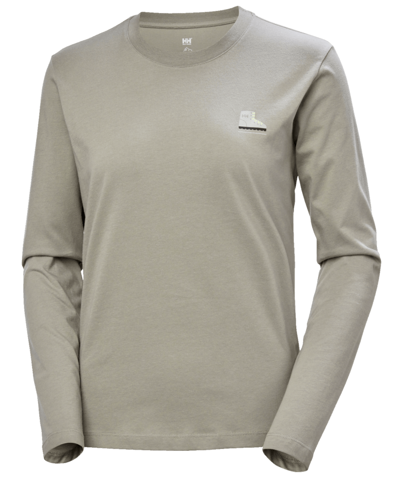 Helly Hansen W F2F Cotton LS Tee Naisten T-paita