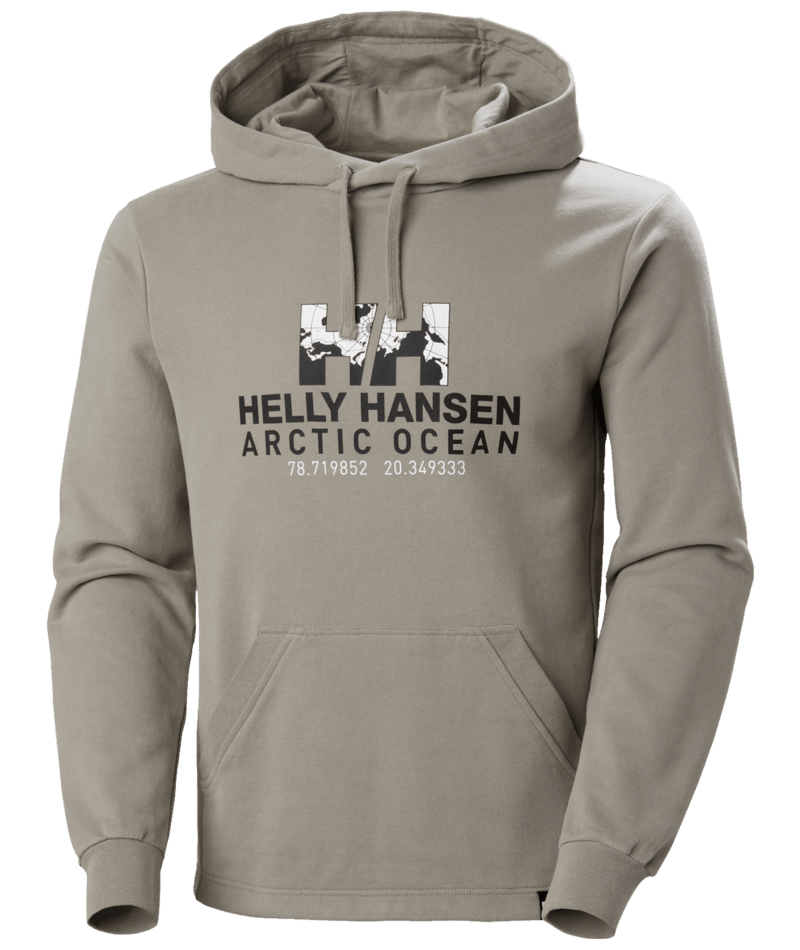 Helly Hansen Men’s Arctic Ocean Organic Cotton Hoodie Hættetrøje Herre