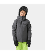 Helly Hansen Juniors' Alpha Ski Jacket Skijakke Børn - Thunder Grey Sample -