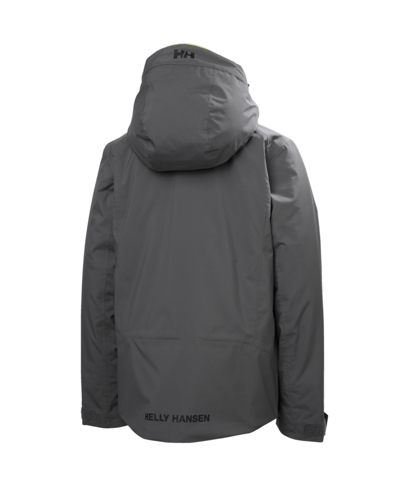 Helly Hansen Juniors' Alpha Ski Jacket Skijakke Børn - Thunder Grey Sample -