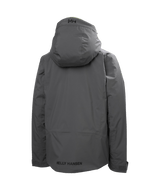 Helly Hansen Juniors' Alpha Ski Jacket Skijakke Børn - Thunder Grey Sample -