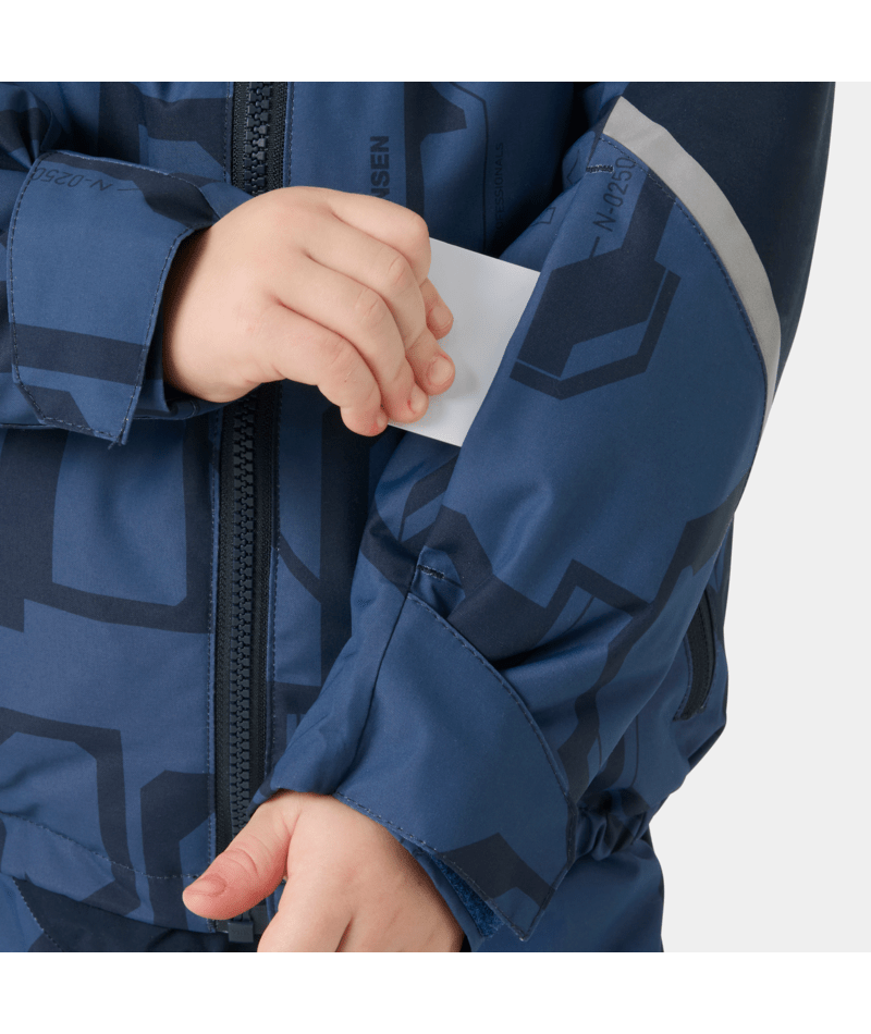 Helly Hansen Kids' Legend Jacket Skijakke Børn - Dark Blue AOP Sample -