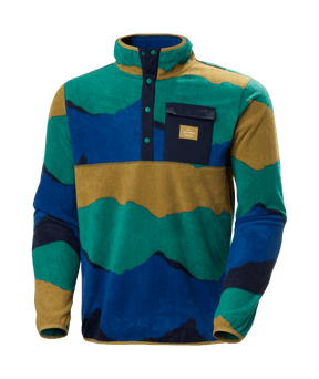 Helly Hansen Maridalen Fleece Herrepullover - Emerald Mountain Peak L