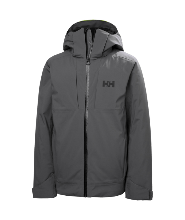 Helly Hansen Juniors' Alpha Ski Jacket Skijakke Børn - Thunder Grey Sample - Thunder Grey Sample 140 cm 10 år