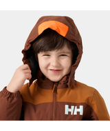 Helly Hansen Kids' Rider Jacket Skijakke Børn - Iron Oxide Sample