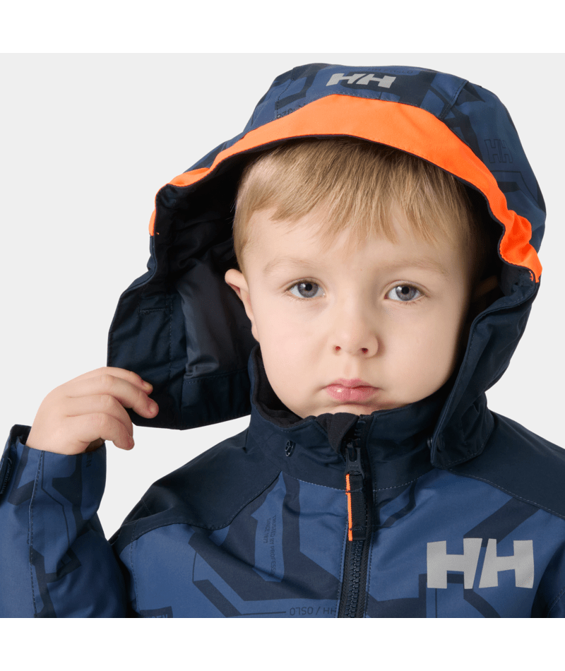 Helly Hansen Kids' Legend Jacket Skijakke Børn - Dark Blue AOP Sample -