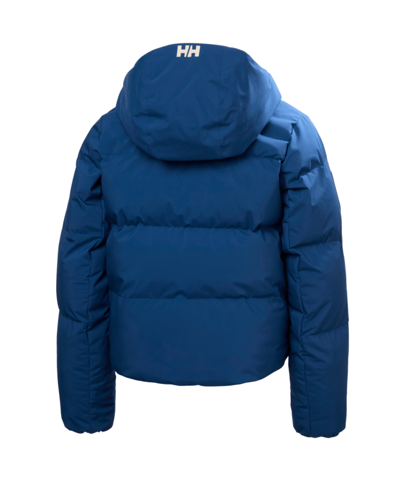 Helly Hansen Juniors' Nora Short Puffy Ski Jacket Skijakke Børn - Dark Blue Sample