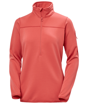 Helly Hansen Women's Alphelia Zero 1/2 zip Fleece - Poppy Red - Poppy Red