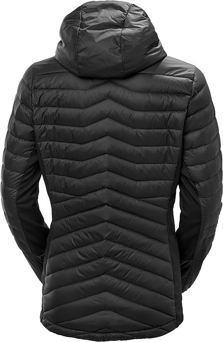 Helly Hansen Women's Verglas Hooded Down Hybrid Insulator Jakke Dame - Black -
