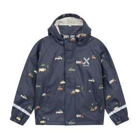 Exani Milton K Foret Regnsæt Børn – Navy - Navy - exani-foret-regnsaet-boen_navy-exani_ombre-pu-set_01