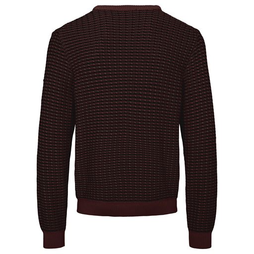 By Garment Makers Leo Striktrøje Herre - Ebony Brown -