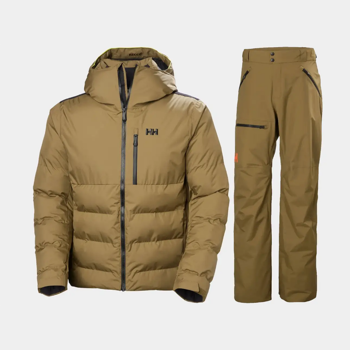 Helly Hansen Men's Kvitfjell & Sogn Skisæt Herre - Sepia