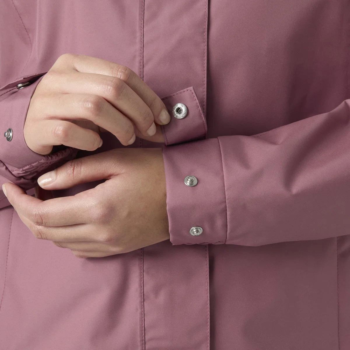 Helly Hansen Women's Aden Rain Jacket Regnjakke Dame - Wildberry