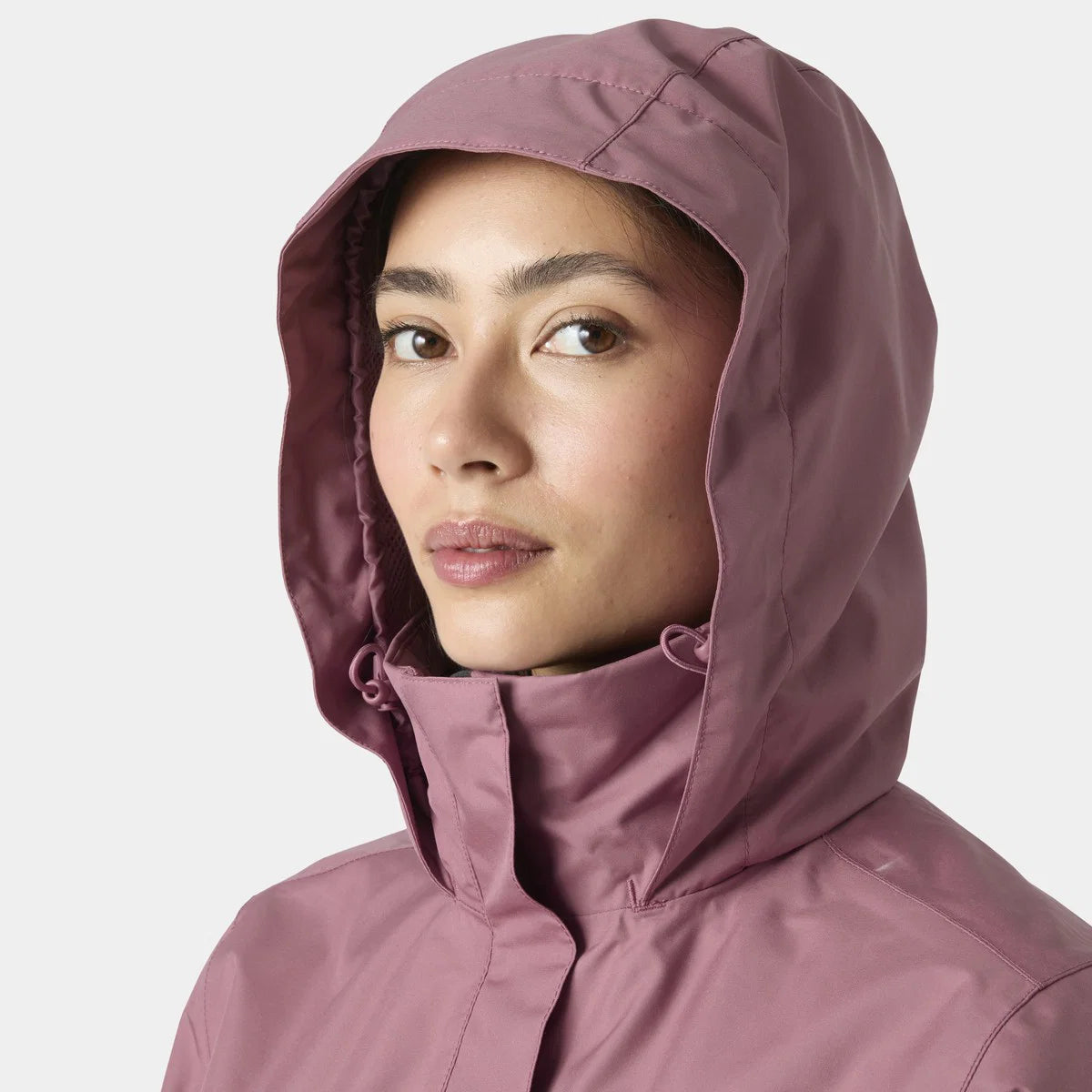 Helly Hansen Women's Aden Rain Jacket Regnjakke Dame - Wildberry