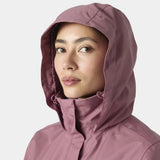 Helly Hansen Women's Aden Rain Jacket Regnjakke Dame - Wildberry