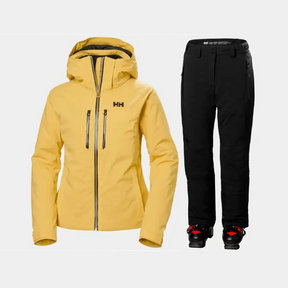 Helly Hansen Women's Alphelia LIFALOFT™ Skisæt Dame - Sand / Black - XL