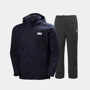Helly Hansen Men's Dubliner & Seven J Regnsæt Herre - Navy / Black - 5XL