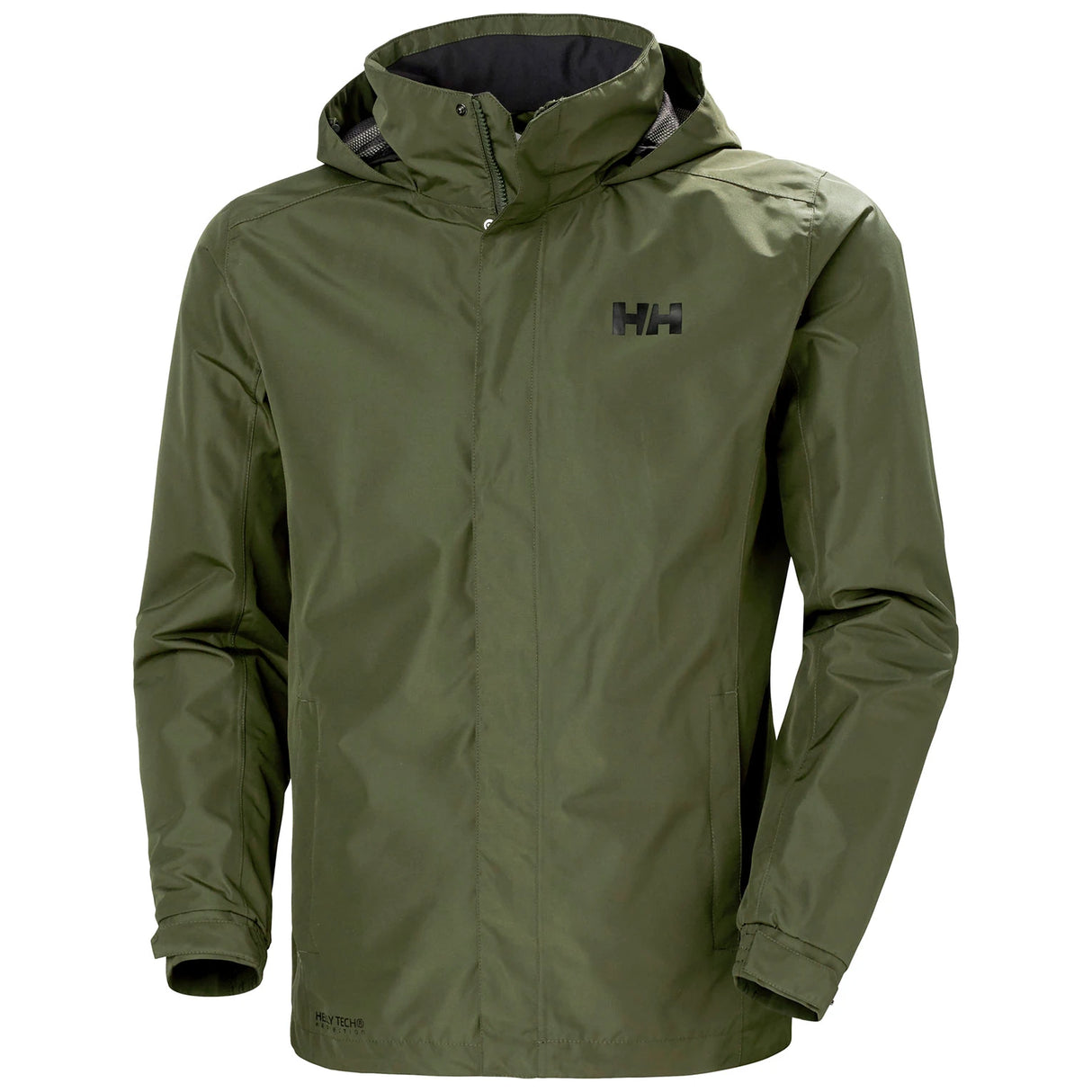 Helly Hansen Men's Dubliner Waterproof Jacket Regnjakke Herre - Utility Green