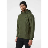 Helly Hansen Men's Dubliner Regnsæt Herre - Utility Green / Black