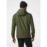 Helly Hansen Men's Dubliner Regnsæt Herre - Utility Green / Black -