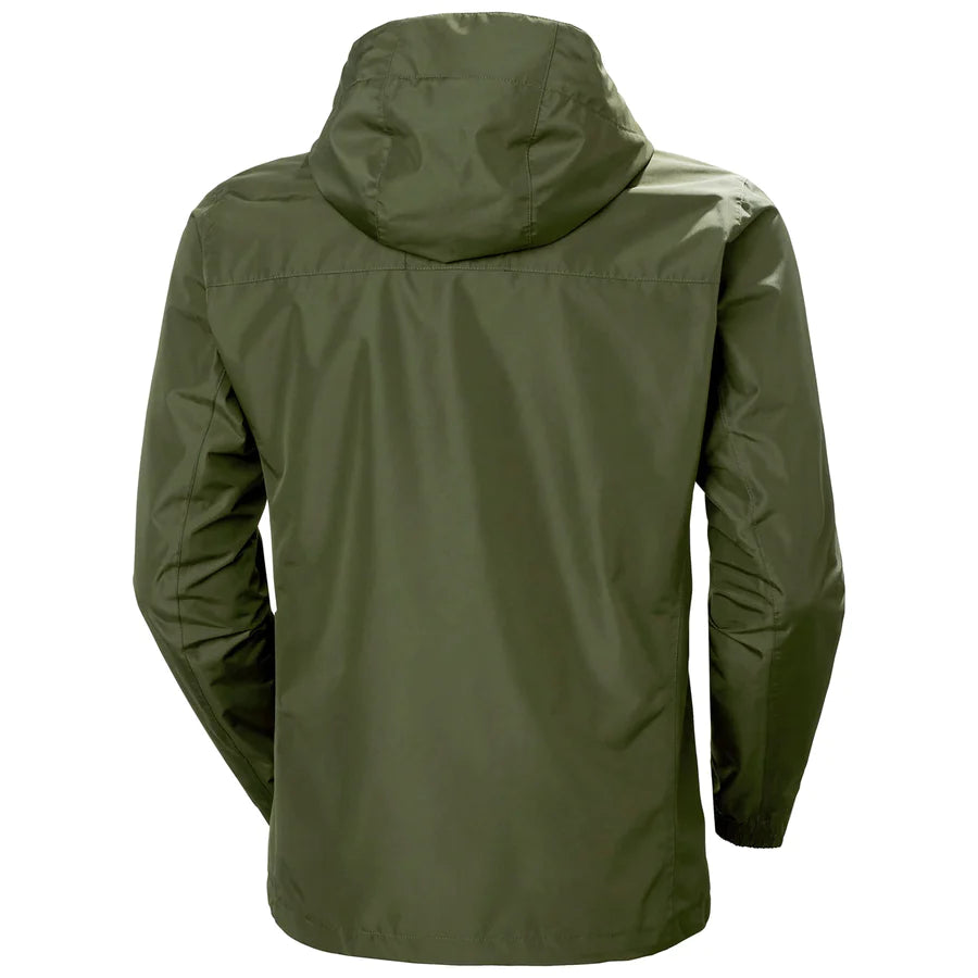 Helly Hansen Men's Dubliner Regnsæt Herre - Utility Green / Black -