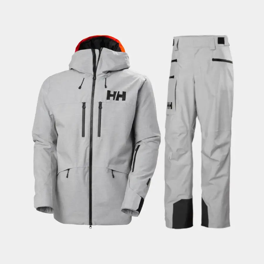 Helly Hansen Men's Garibaldi Skisæt Herre - Grey Melange