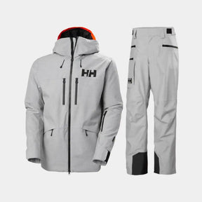 Helly Hansen Men's Garibaldi Skisæt Herre - Grey Melange - 2XL