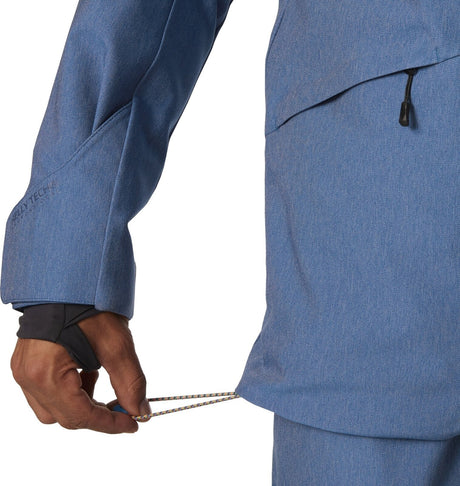 Helly Hansen Men's Garibaldi 2.0 Insulated Ski Jacket Skijakke Herre - Deep Fjord -