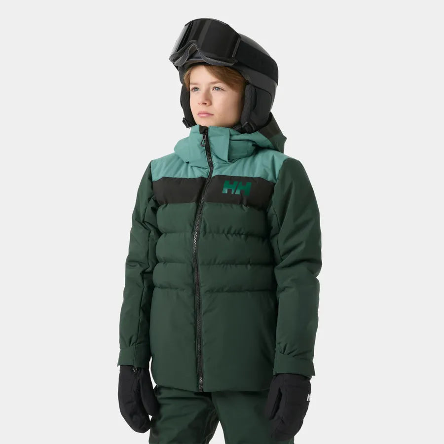 Helly Hansen Juniors' Cyclone Jacket Skijakke Børn - Dark Jungle
