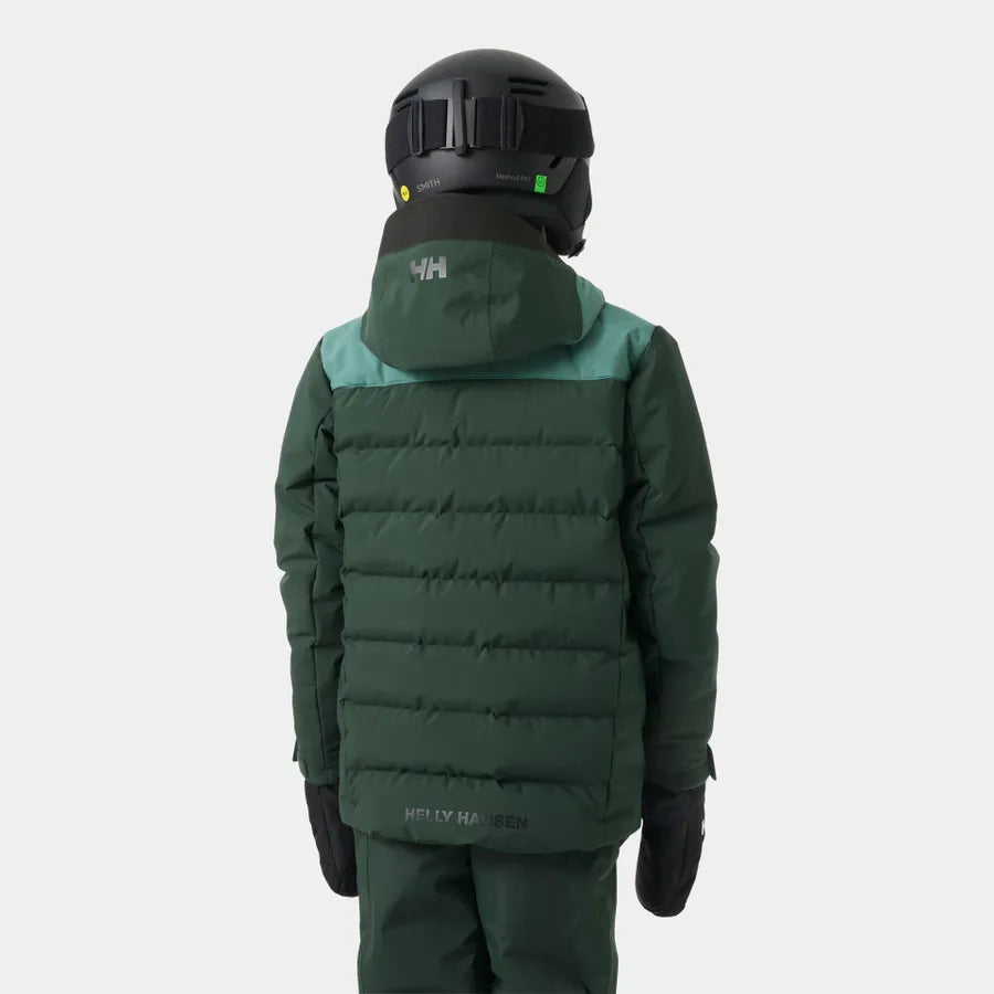 Helly Hansen Juniors' Cyclone Jacket Skijakke Børn - Dark Jungle