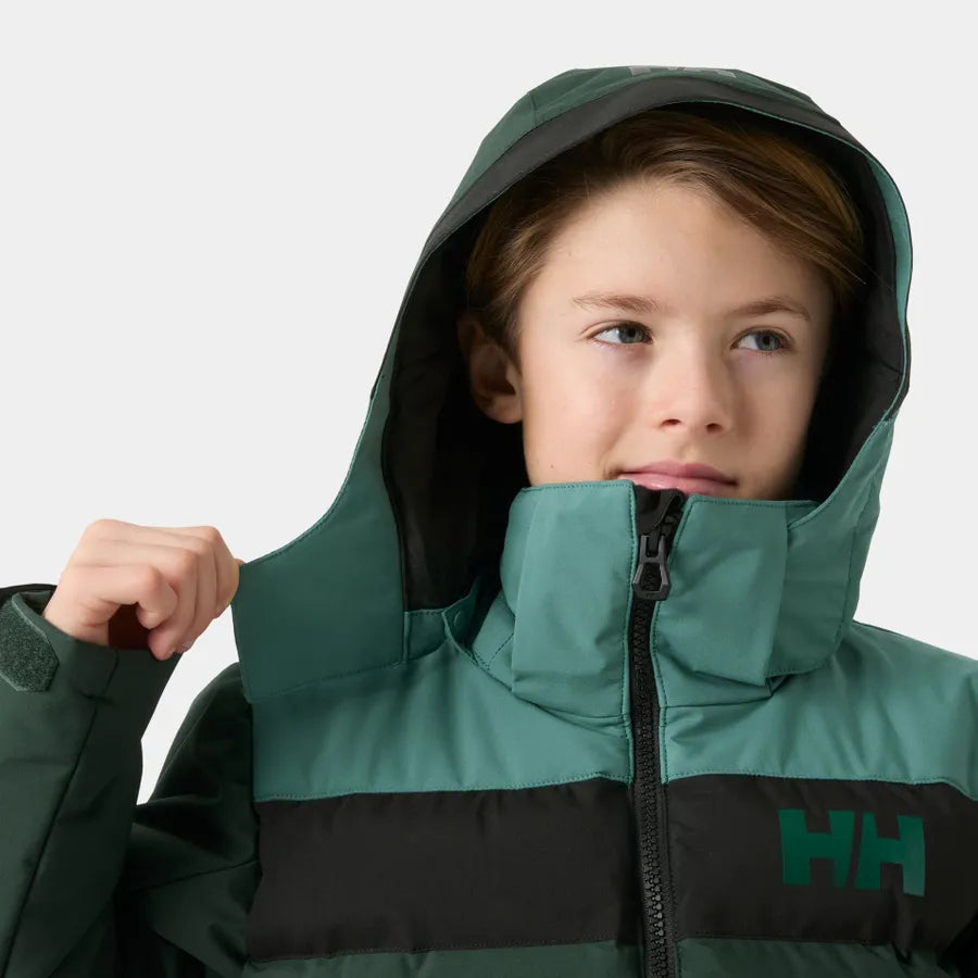 Helly Hansen Juniors' Cyclone Jacket Skijakke Børn - Dark Jungle