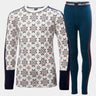 Helly Hansen Juniors' Graphic LIFA® Merino Base Layer Set Skiundertøj Børn