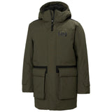 Helly Hansen Juniors' Oliver Winter Parka Vinterjakke Børn - Utility Green