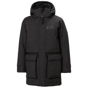 Helly Hansen Juniors' Oliver Winter Parka Vinterjakke Børn - Black - Black