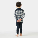 Helly Hansen Kids' Graphic LIFA® Merino Wool Base Layer Set Skiundertøj Børn - Navy