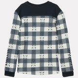 Helly Hansen Kids' Graphic LIFA® Merino Wool Base Layer Set Skiundertøj Børn - Navy