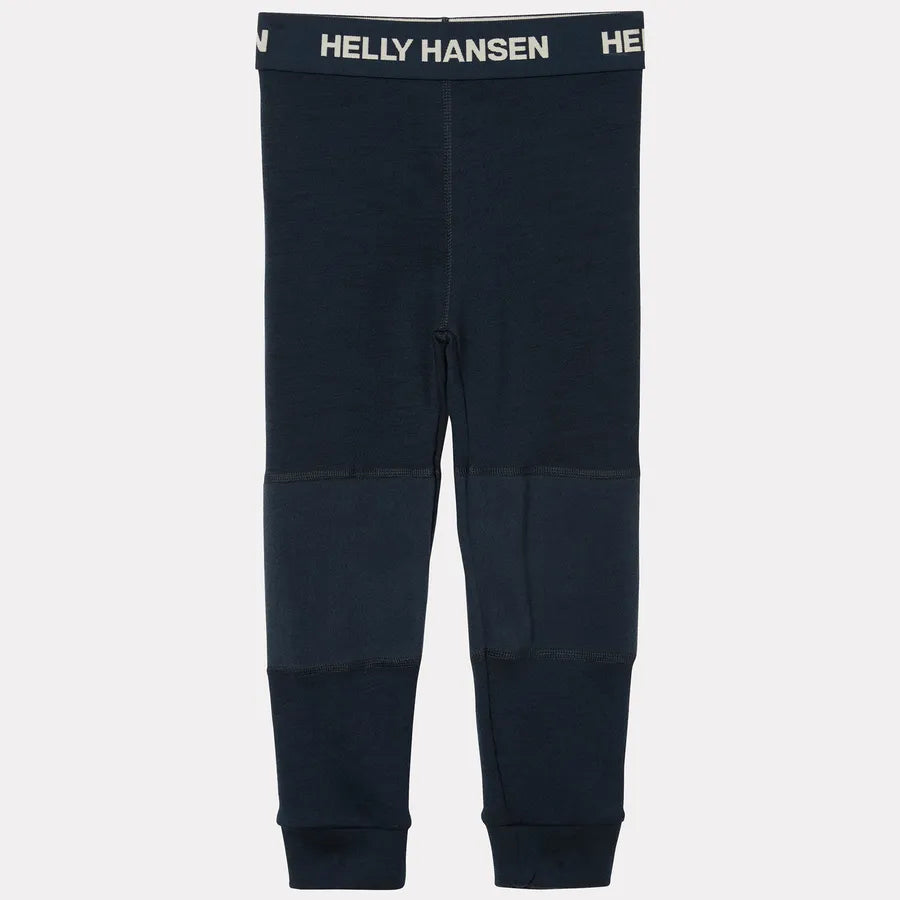 Helly Hansen Kids' Graphic LIFA® Merino Wool Base Layer Set Skiundertøj Børn - Navy
