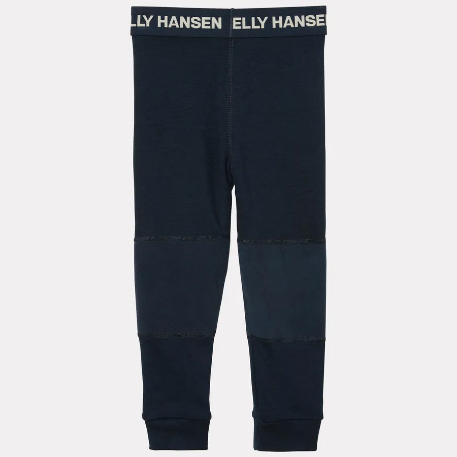 Helly Hansen Kids' Graphic LIFA® Merino Wool Base Layer Set Skiundertøj Børn - Navy