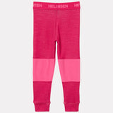 Helly Hansen Kids' LIFA® Merino Wool Base Layer Set Skiundertøj Børn - Hot Pink