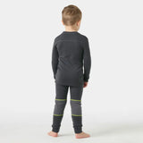 Helly Hansen Kids' LIFA® Merino Wool Base Layer Set Skiundertøj Børn - Thunder Grey