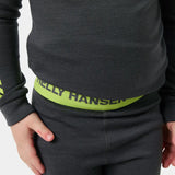 Helly Hansen Kids' LIFA® Merino Wool Base Layer Set Skiundertøj Børn - Thunder Grey