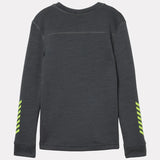 Helly Hansen Kids' LIFA® Merino Wool Base Layer Set Skiundertøj Børn - Thunder Grey