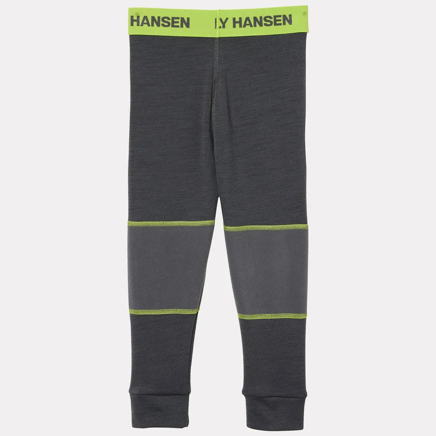 Helly Hansen Kids' LIFA® Merino Wool Base Layer Set Skiundertøj Børn - Thunder Grey