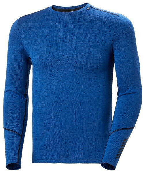 Helly Hansen Men's LIFA® Merino Midweight Crew Base Layer Skiundertrøje Herre - Cobalt