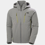 Helly Hansen Men's Alpha 4.0 & Legendary Bib Skisæt Herre - Concrete / Navy -