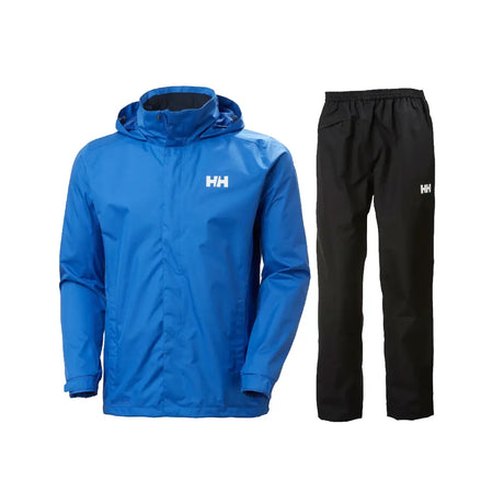 Helly Hansen Men's Dubliner Regnsæt Herre - Cobalt / Black - 5XL