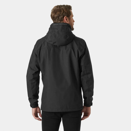 Helly Hansen Men's Dubliner Waterproof Jacket Regnjakke Herre - Black -