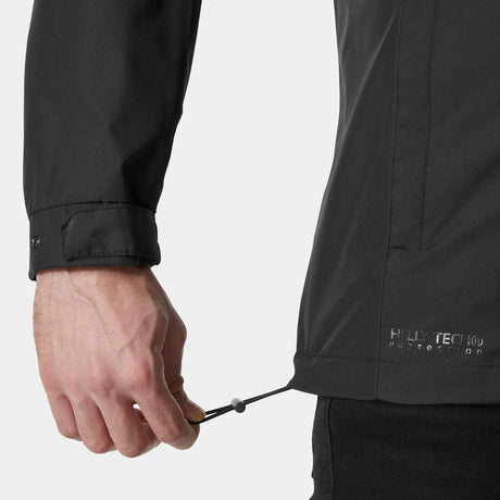 Helly Hansen Men's Dubliner Waterproof Jacket Regnjakke Herre - Black -