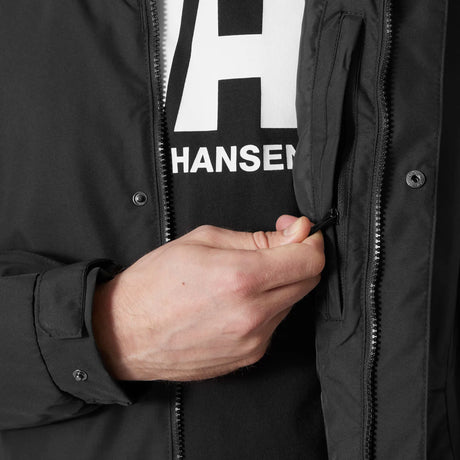 Helly Hansen Men's Dubliner Waterproof Jacket Regnjakke Herre - Black -