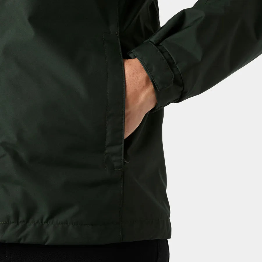 Helly Hansen Men's Dubliner Waterproof Jacket Regnjakke Herre - Dark Jungle